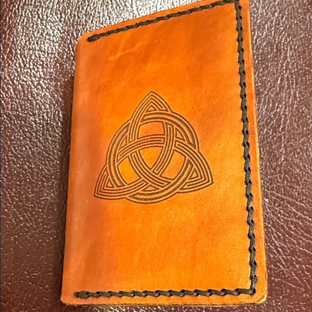 Brown Leather Card Holder Brown Leather Card Holder